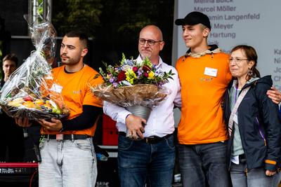 25.05.2025, GER, News - Veranstaltung - Event, Weltrekordversuch f?r die gr??te Inklusionsperformance der Welt by Leah e.V.-stock-foto