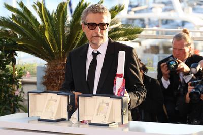 78eme Festival International du Film de Cannes. Photocall des palmes. VAUTIER-stock-foto