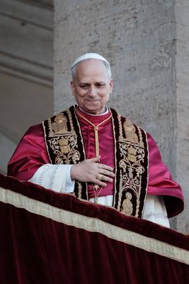 Rome, Pope Leo XIV takes office on the Roman Chair in the Basilica of St. John Lateran.-stock-foto