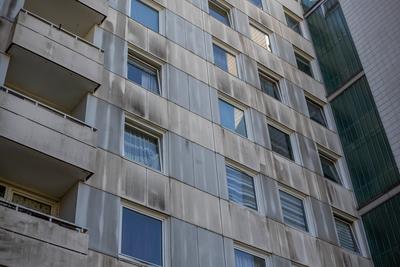 Wohnhaus-stock-foto