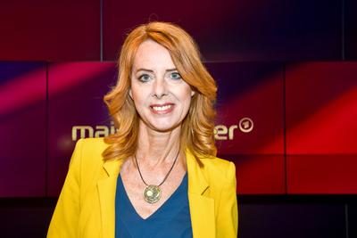 "Maischberger", Talkshow im Studio Adlershof, Berlin, 26.05.2025-stock-foto