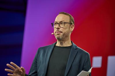 Markus Beckedahl auf der re:publica 2025-stock-foto