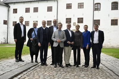 Nordic Prime Ministers Summer Meeting-stock-foto