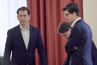 OGH Berufungsverhandlung Causa Kurz.-stock-foto