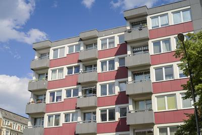 Wohnhaus, Potsdamer Stra?e, Tiergarten, Mitte, Berlin, Deutschland *** Residential building, Potsdamer Stra?e, Tiergarte-stock-foto