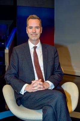 "Maischberger", Talkshow im Studio Adlershof, Berlin, 26.05.2025-stock-foto