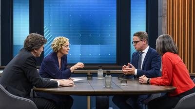 GER, Berlin, TV, Caren Miosga, 25.05.2025,-stock-photo