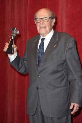 Marcel Oph?ls during the Berlinale Camera Award Ceremony at the 65th Berlin International Film Festi-stock-foto