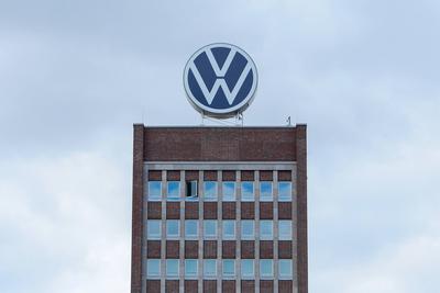 14.04.2020, xtgx, Symbolfotos Volkswagen Abgasskandal, Konzernzentrale von VW in Wolfsburg, Symbolfoto, Symbolbild emwi-stock-foto