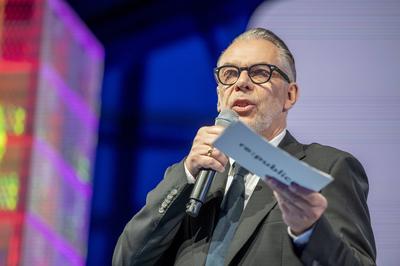 Johnny Haeusler auf der re:publica 2025-stock-foto
