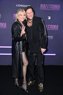 Diana Herold mit Ehemann Michael Tomaschautzki-stock-foto