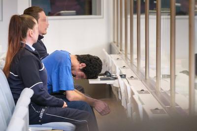 Prozess zum islamistischen Messeranschlag von Solingen gestartet-stock-foto