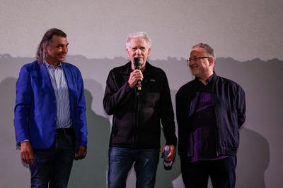 News - Celico International Art Festival, meet with the director David Cronenberg-stock-photo