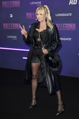 Diana Herold Moderatorin zu Gast auf dem schwarzen Teppich bei der Deutschland Premiere des Kino Films From The World of John Wick Ballerina im Kino Zoopalast am 26.05.2025 in Berlin Berlin Deutschland *** Diana Herold presenter on the black carpet at the German premiere of the movie From The World of John Wick Ballerina at the cinema Zoopalast on 26 05 2025 in Berlin Berlin Germany-stock-foto