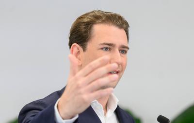 20250527 Stellungnahme von ehem. Bundeskanzler Kurz nach Freispruch-stock-foto