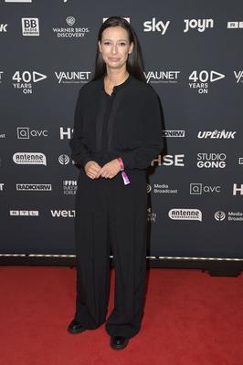Pinar Atalay beim Vaunet Jubil?umsevent 40 Jahre Private Medien im Telegraphenamt. Berlin, 10.10.2024 *** Pinar Atalay a-stock-photo