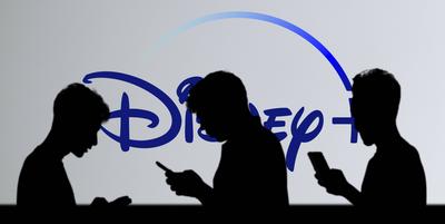 Dhaka,Bangladesh 02 July 2024:Smartphone with Disney+ logo displayed on the screen. Dhaka,Bangladesh 02 July 2024:Smartp-stock-photo