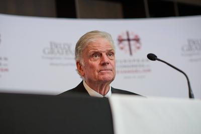 Europaeischer Kongress fuer Evangelisation der Billy Graham Evangelistic Association in Berlin-stock-foto