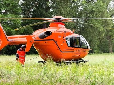 11-J?hriges Kind st?rzt 3 Meter in die Tiefe und wird schwer verletzt - Gladbeck Linnerott-stock-foto
