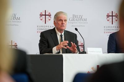 Europaeischer Kongress fuer Evangelisation der Billy Graham Evangelistic Association in Berlin-stock-foto