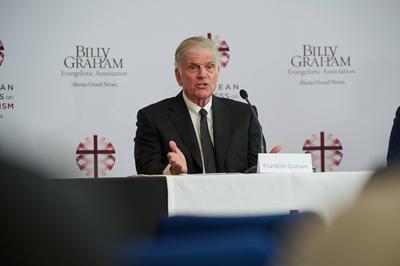 Europaeischer Kongress fuer Evangelisation der Billy Graham Evangelistic Association in Berlin-stock-foto