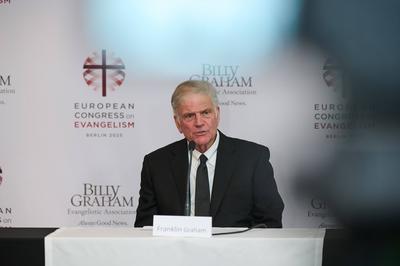 Europaeischer Kongress fuer Evangelisation der Billy Graham Evangelistic Association in Berlin-stock-foto