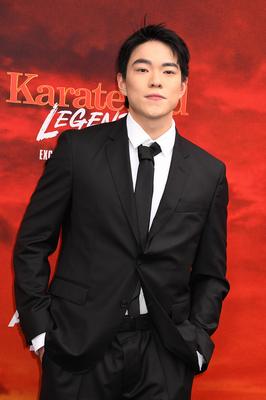 NY World Premiere of Karate Kid: Legends-stock-foto