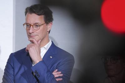 Pressekonferenz zur Vorstellung von Eckpunkten der Bewerbung f?r Olympische und Paralympische Spiele an Rhein und Ruhr-stock-foto