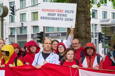 Hilfsorganisationen fuer die Wahrung des humanitaeren Voelkerrechts-stock-foto