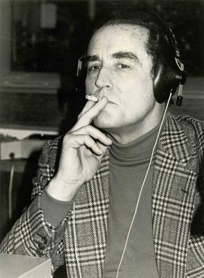 Italian actor Vittorio Gassman, 1980s PUBLICATIONxNOTxINxITA-stock-foto