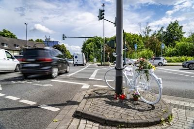 Fahrradunfall-stock-foto