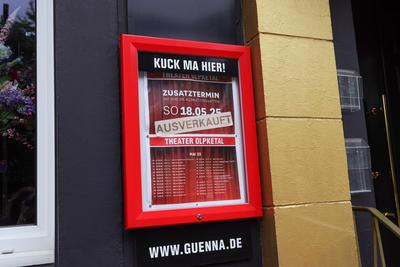 28.05.2025,NRW, Deutschland,Kultur, Theater, Kabarett,Nach 35 Jahren schliesst das Theater Olpketal in Dortmund, das von Kabarettist Bruno Knust gegr?ndet wurde, Pseudonym G?nna, Schliessung,-stock-foto
