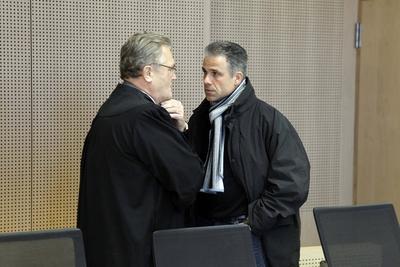 Karsten Speck vor Gericht-stock-photo