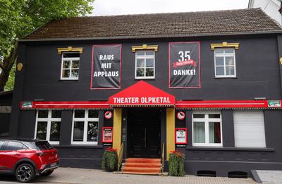 28.05.2025,NRW, Deutschland,Kultur, Theater, Kabarett,Nach 35 Jahren schliesst das Theater Olpketal in Dortmund, das von Kabarettist Bruno Knust gegr?ndet wurde, Pseudonym G?nna, Schliessung,-stock-foto