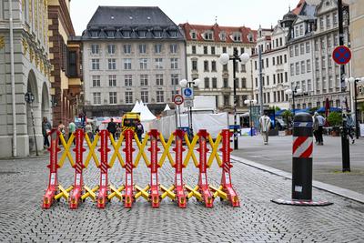 Leipzig - Regen und Gewitter am ersten Tag: Internationales Turnfest startet in Leipzig-stock-photo