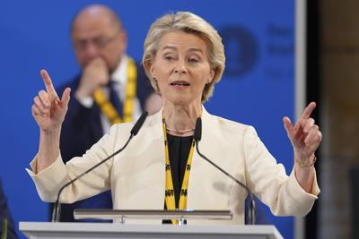 Verleihung des Internationalen Karlspreis 2025 in Aachen-stock-foto