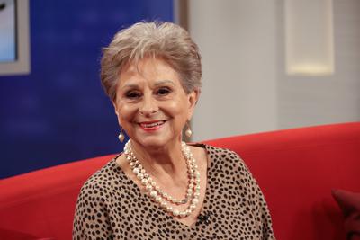 Dagmar Frederic, S?ngerin, T?nzerin und Moderatorin, zu Gast in der Fernsehsendung DAS!, eine Live-Talksendung des Nordd-stock-foto
