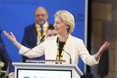 Verleihung des Internationalen Karlspreis 2025 in Aachen-stock-foto