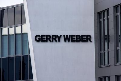 Halle, Deutschland 20. November 2020: Symbolbilder - 2020 - Gerry Weber, Logo, Schriftzug, Feature / Symbol / Symbolfoto-stock-photo