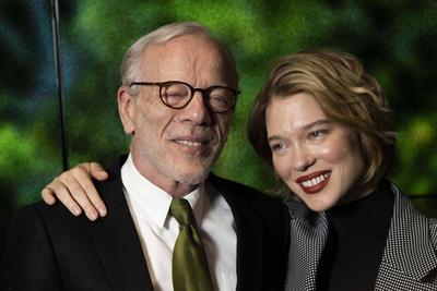 Entertainment Bilder des Tages Lea Seydoux - Pascal Gregory CELEBRITES : Avant Premiere du film un beau matin - Paris 03-stock-photo