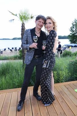 30.05.2025, Harald Gl??ckler feiert seinen 60.Geburtstag pomp??s am am Scharm?tzelsee, zu Gast Tatiana Makarova und Marc-stock-photo