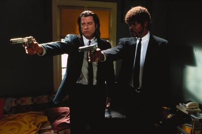 Pulp Fiction (1994) - filmstill-stock-foto