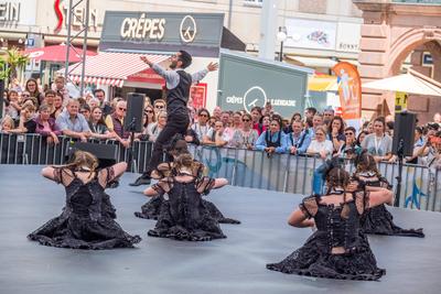 Turnfest Impressionen-stock-foto