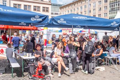 Turnfest Impressionen-stock-foto