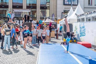 Turnfest Impressionen-stock-foto