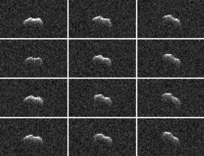 On March 21, 2021, the large asteroid 2001 FO32 made a close approach with our planet, passing at a distance of about 1.-stock-foto