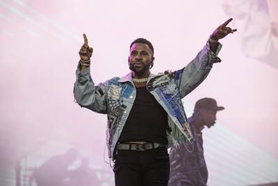 Jason Darulo beim Super Bloom Festival im Olympiapark, M?nchen 3.09.2023 *** Jason Darulo at the Super Bloom Festival in-stock-foto
