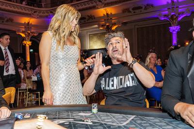 D&D Casino Royale Charity Poker Night in der Historischen Stadthalle Wuppertal-stock-foto