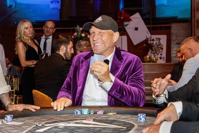 D&D Casino Royale Charity Poker Night in der Historischen Stadthalle Wuppertal-stock-foto