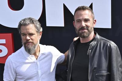 Matt Damon, Ben Affleck-stock-foto